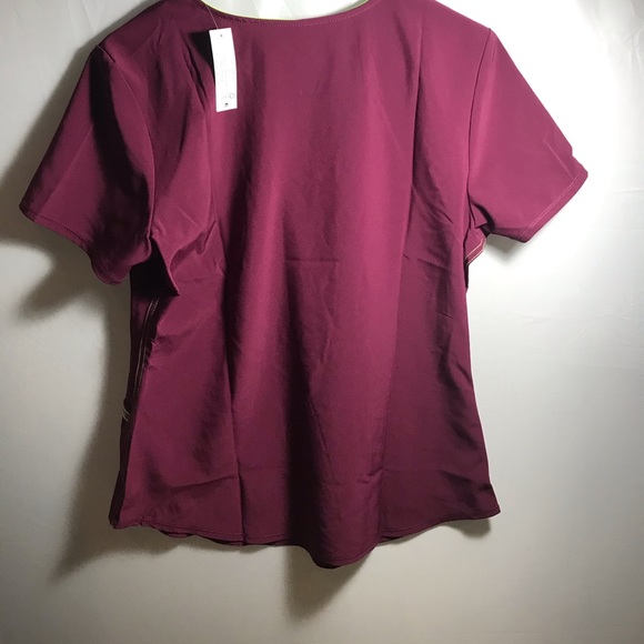 Scrub star women’s active V-neck top size medium - Picture 4 of 12